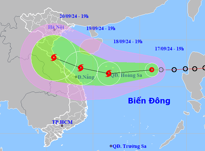  Áp thấp nhiệt đới mạnh lên thành bão, cảnh báo đợt mưa lớn từ Quảng Bình đến Ngãi 第4张