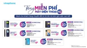 VinaPhone hỗ trợ khách hàng nâng cấp điện thoại 4G miễn phí