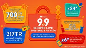 Siêu Sale 9.9: Sản phẩm bán qua livestream trên Shopee tăng gấp 24 lần  第1张