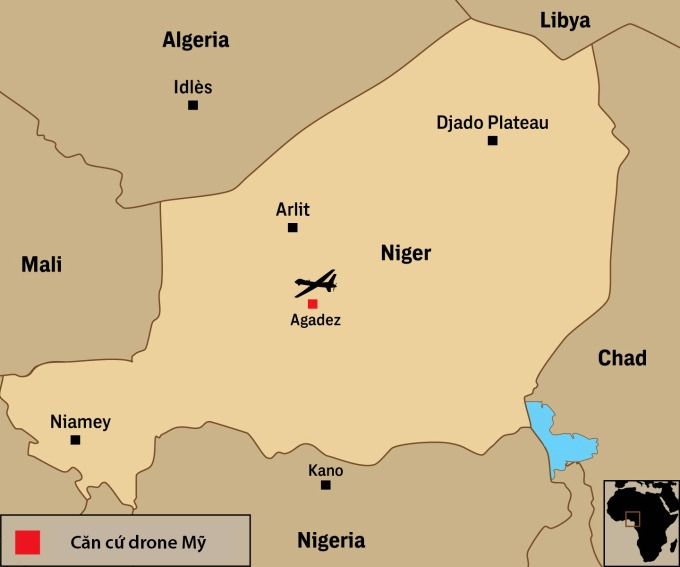 Mỹ hoàn tất rút quân khỏi Niger 