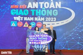 Toàn cảnh Lễ phát động chương trình Sáng kiến An toàn giao thông 2023