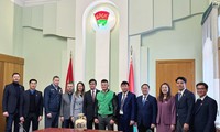  Bí thư thứ nhất T.Ư Đoàn TNCS Hồ Chí Minh làm việc với Bí thư thứ nhất T.Ư Đoàn TNCS Belarus 