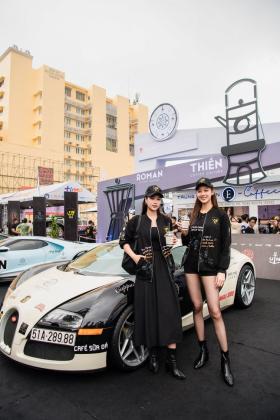  Các người đẹp Việt thưởng thức cà phê Trung Nguyên Legend tại sự kiện Gumball 3000 