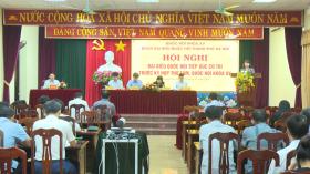 Hà Nội: cử tri 4 huyện phía Nam đề xuất nhiều vấn đề dân sinh