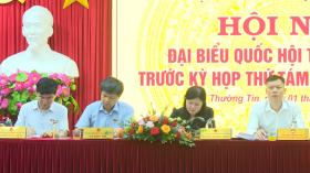 Hà Nội: cử tri 4 huyện phía Nam đề xuất nhiều vấn đề dân sinh