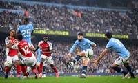  Man City trả giá cực đắt sau trận hòa hút chết trước Arsenal 