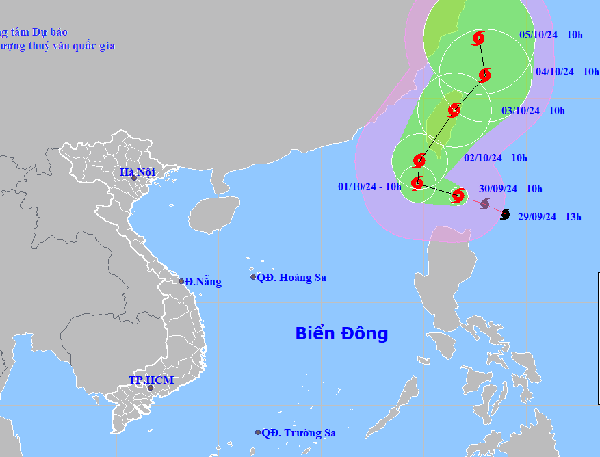  Miền Trung sắp đón mưa lớn 