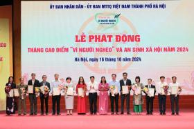 Hà Nội phát động Tháng cao điểm “Vì người nghèo” và an sinh xã hội năm 2024  第11张