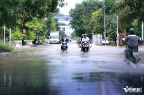 Khu đô thị đẹp nhất thành phố Thanh Hóa ‘bì bõm’ trong nước