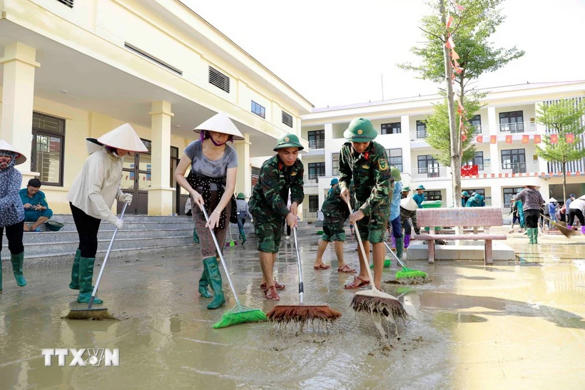  Tập trung đảm bảo nước sạch, vệ sinh môi trường, phòng, chống dịch bệnh 